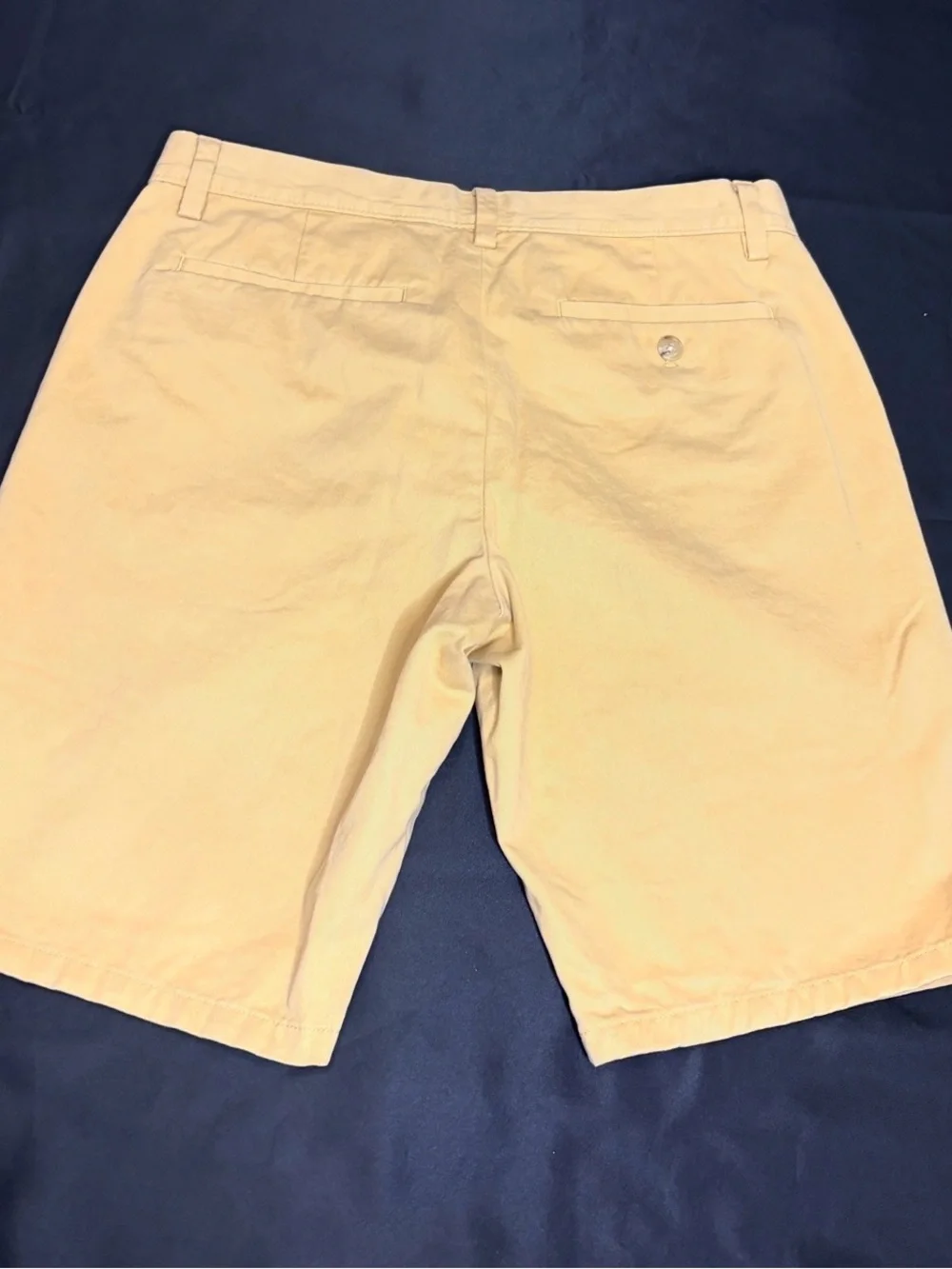 Banana Republic Yelowish Khaki Flat Front Men's Shorts Sz 30
